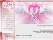 Tablet Screenshot of kristallberatung.com